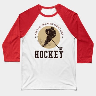 Ice Hockey Gifts | Hockey Heroes Baseball T-Shirt